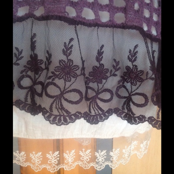 Lacy Italian Made Sweater + Cami = Stunning Dress - Picture 4 of 4