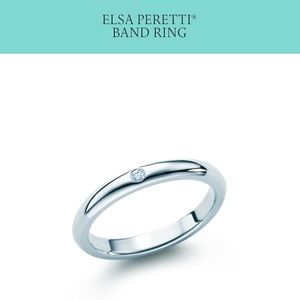 Elsa Peretti band ring size 5. AUTHENTIC TIFFANY.