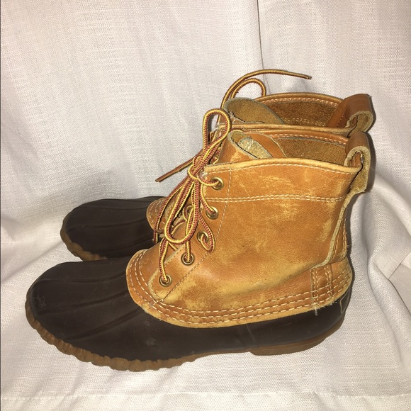 LL Bean Duck Rain Boots - Maine hunting Shoe