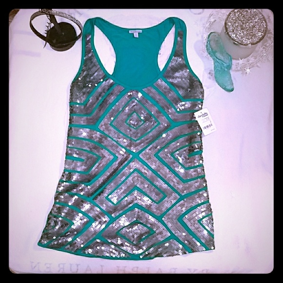 Charlotte Russe Tops - NWTPerfect top to add some some sparkle to any day