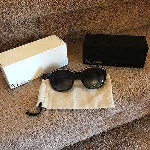 3.1 Phillip Lim, sunglasses, mod Elle, in black