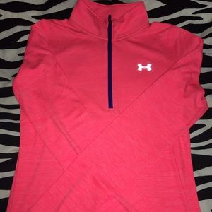 Under Armour half-zip! Heat gear, loose fitting!
