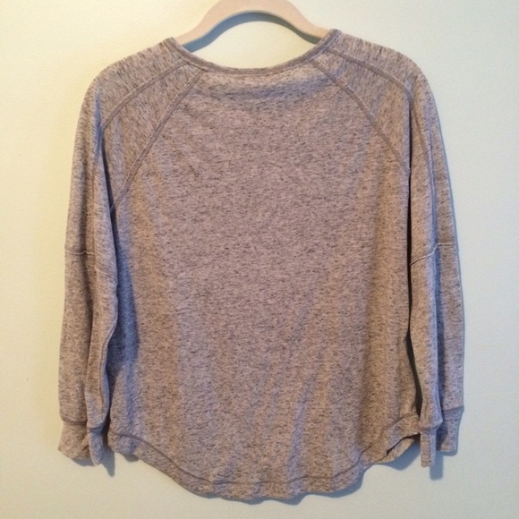 Rebecca Taylor Tops - Rebecca Taylor linen blend crop tee Rebecca Taylor Tops - Rebecca Taylor linen blend crop tee