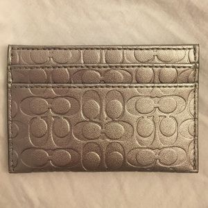 Coach Credit Card Holder