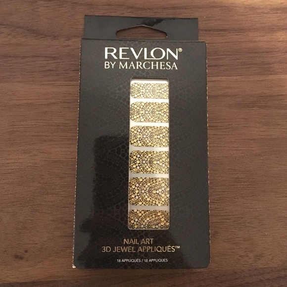 Revlon x Marchesa Gilded Mosaic Nail Wraps - Picture 2 of 4