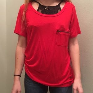 red shirt
