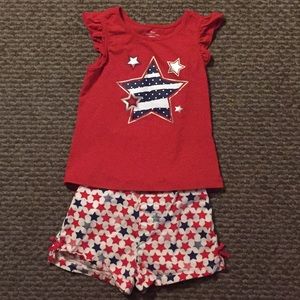 Girls tank/short set