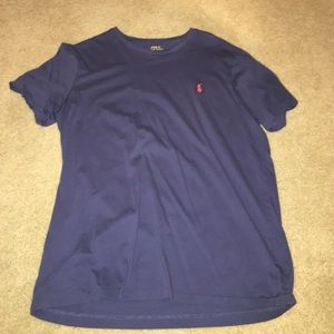 Men's Large Dark Blue Polo T- Shirt