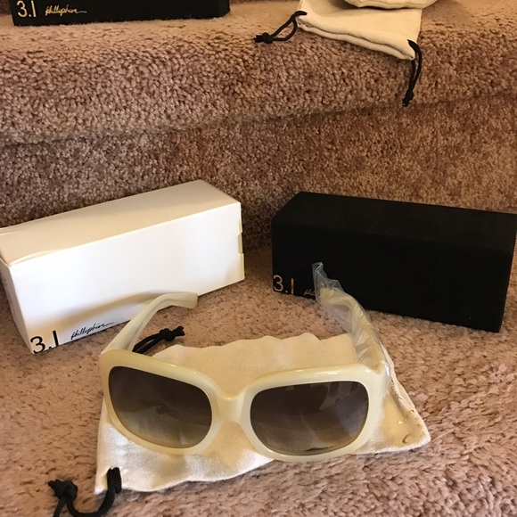 3.1 Phillip lim, sunglasses, Mod Vivian, in ivory