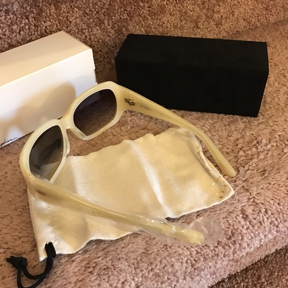 3.1 Phillip lim, sunglasses, Mod Vivian, in ivory main image 4