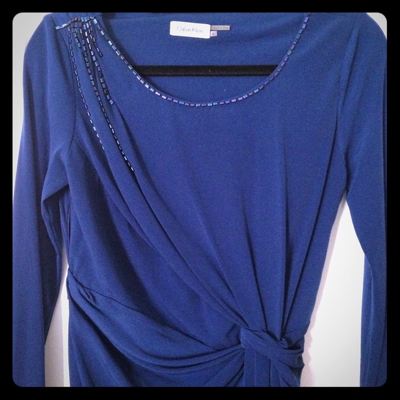 Calvin Klein Dress with Gem Embellishment