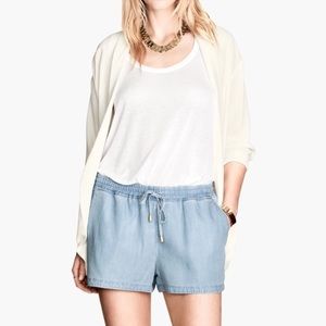 H&M Lyocell Denim Shorts