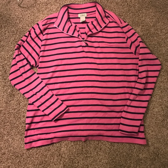 L.L bean quarter zip