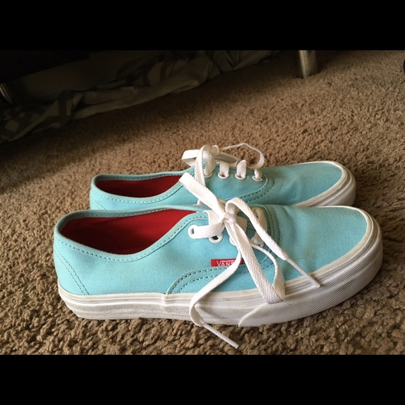 Baby blue vans
