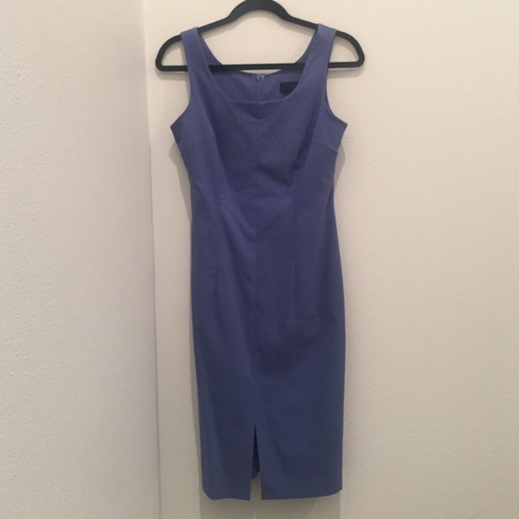 SOLD express stretch periwinkle blue dress