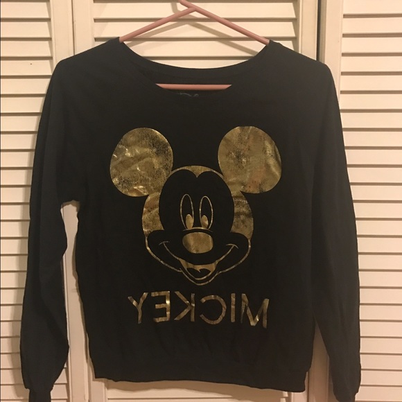 Urban Outfitters Mickey Mouse Long Sleeve Shirt - Picture 1 of 3
