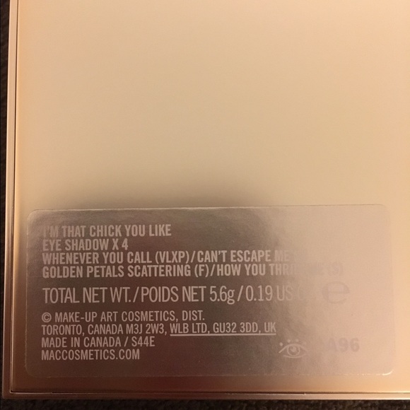 MAC Mariah Carey I'm That Chick You Like Eyeshadow - Picture 3 of 4