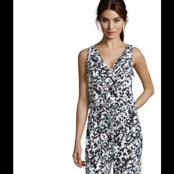 Multicolored Jumpsuit With Mesh Back - image 1