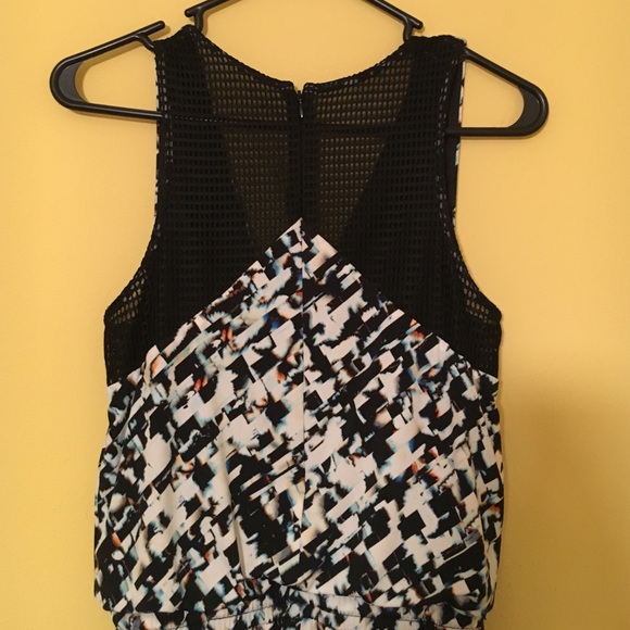 Multicolored Jumpsuit With Mesh Back - image 3