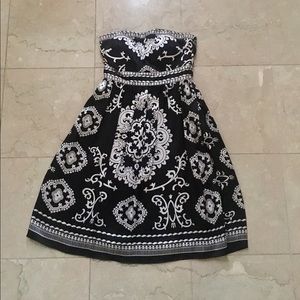 Silky Strapless Dress