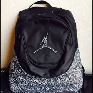 Brand New Black & White Jordan Backpack