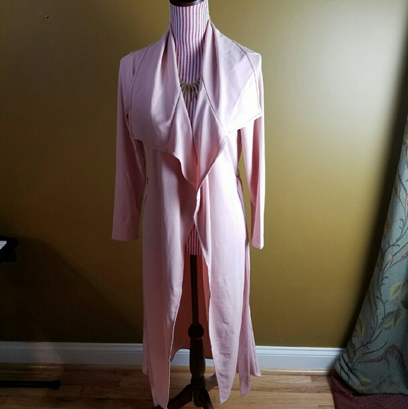 LAST ONE! Pink Belted Duster - Picture 2 of 5