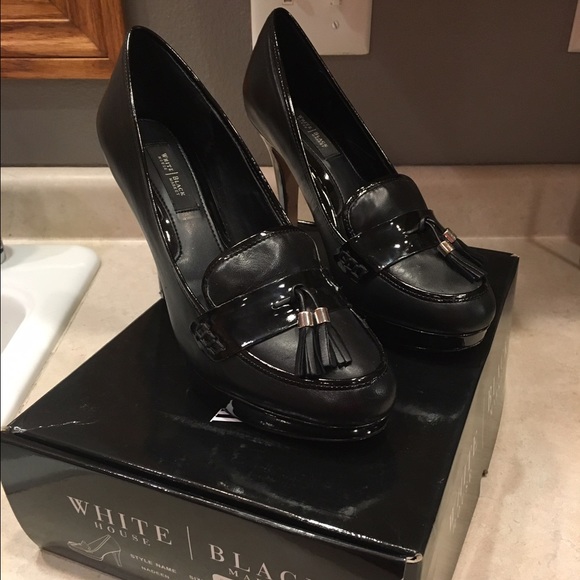 White House Black Market platform heels