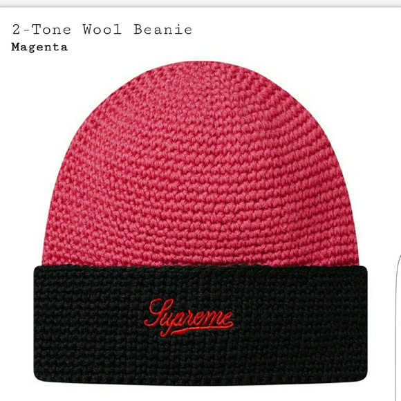 Supreme 2-tone Wool Beanie