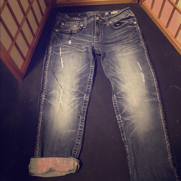 Miss Me Summer/Winter Capris - Looks nice w/Boots