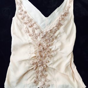 Prada V-neck sleeveless tank top blouse