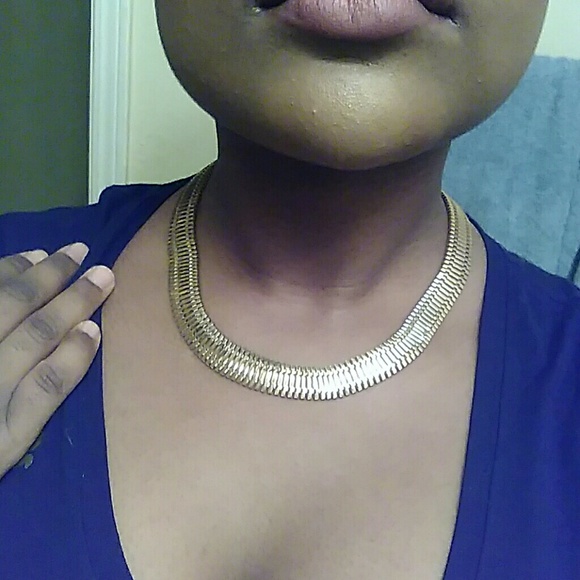 Gold necklace