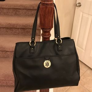 Tommy Hilfiger, tote bag, in black