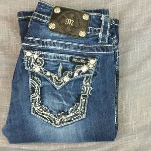 MissMe blue jeans