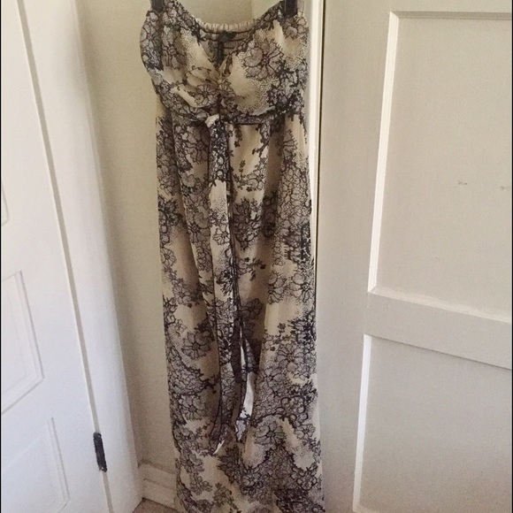 Fire Los Angeles Floral Maxi Dress NWT
