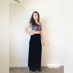 Central Park west maxi skirt