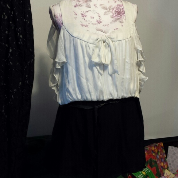 Black not white top