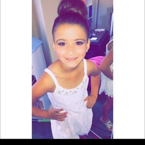 Cream lace jumper size 7