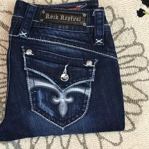 Rock revival easy Capri jeans