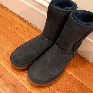 Navy Short Ugg boots size 10