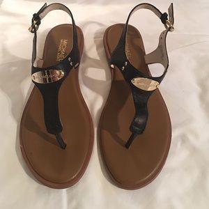 Michael Kors Leather Sandals