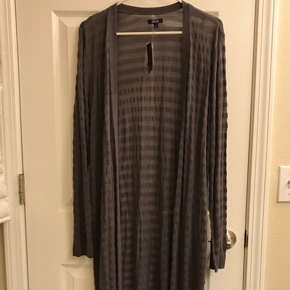 Lightweight Apt 9 gray duster