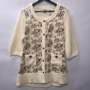 Anthropology cardigan.