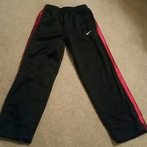 Nike track pants lined insides very warm