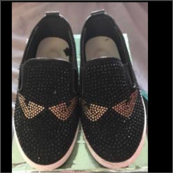 Jeweled slide ons
