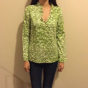 Tory Burch Green Tunic