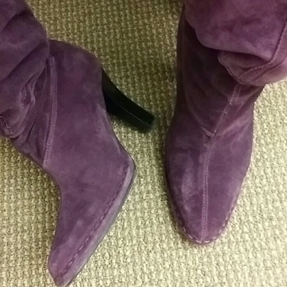 Hot in Hollywood Purple Boots