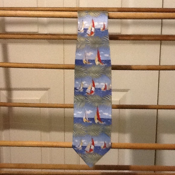 Men's Vintage Boating Sailing Necktie