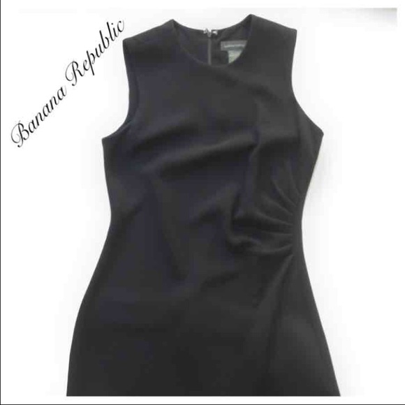 Banana republic dress black