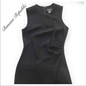 Banana republic dress black
