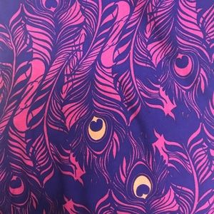 New Lularoe TC leggings feathers